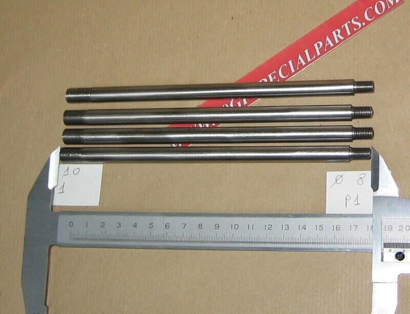 PRIGIONIERI CILINDRO D.10X192mm. BENELLI CECCATO DKW FBM GABBIANO MOTO MORINI MONDIAL GUAZZONI GUZZI MOTO EPOCA