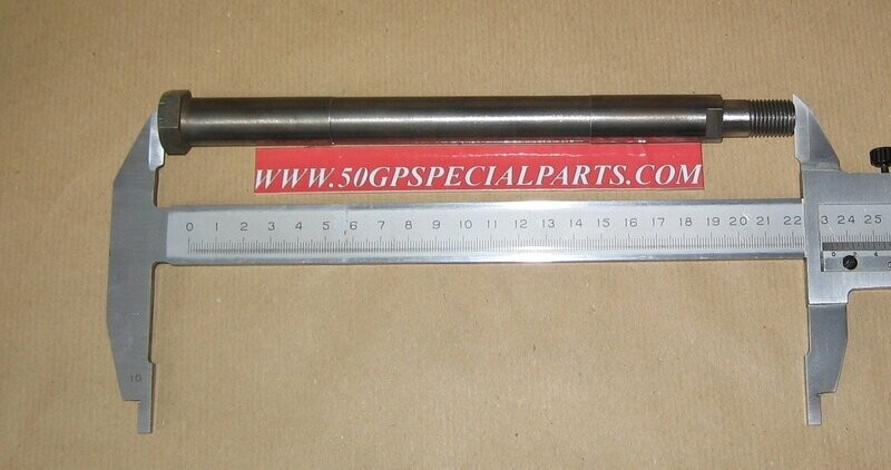 PERNO FORCELLONE POSTERIORE 234mm.  BENELLI CECCATO DKW FBM GABBIANO MOTO MORINI MONDIAL GUAZZONI GUZZI  MOTOBI  234mm. x18mm. MOTO EPOCA