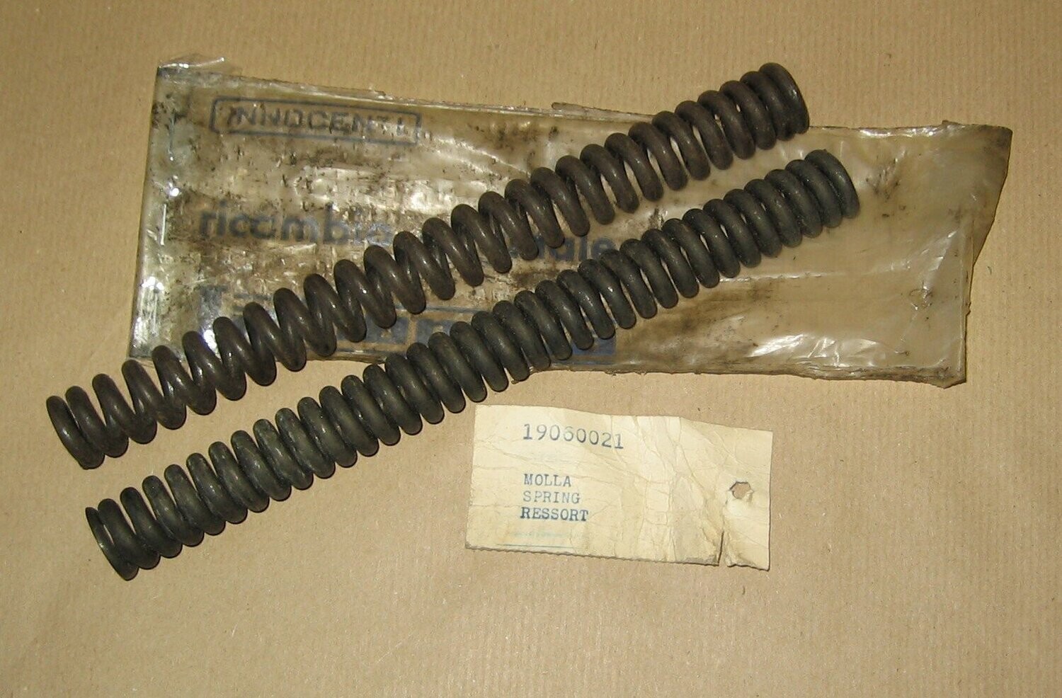 MOLLE SOSPENSIONE ANTERIORI LAMBRETTA INNOCENTI LI 125 150 175 TV  200SX
