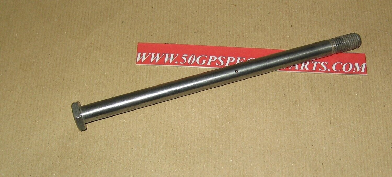 PERNO FORCELLONE POSTERIORE 210X12 CON FORO INTERNO  BENELLI CAPRIOLO CECCATO DKW FBM GABBIANO MOTO MORINI MONDIAL GUAZZONI GUZZI  MOTOBI PARILLA  MOTO EPOCA