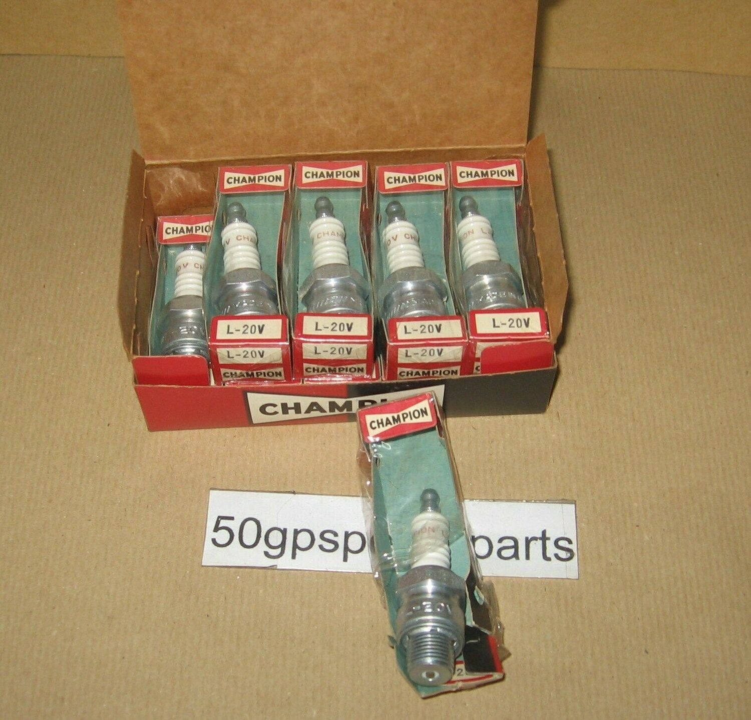 CHAMPION L-20V SCATOLA CANDELE N. 10 PEZZI