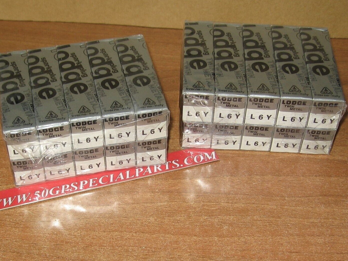 LODGE L6Y TWIN METAL CANDELE SET 20 PZ.