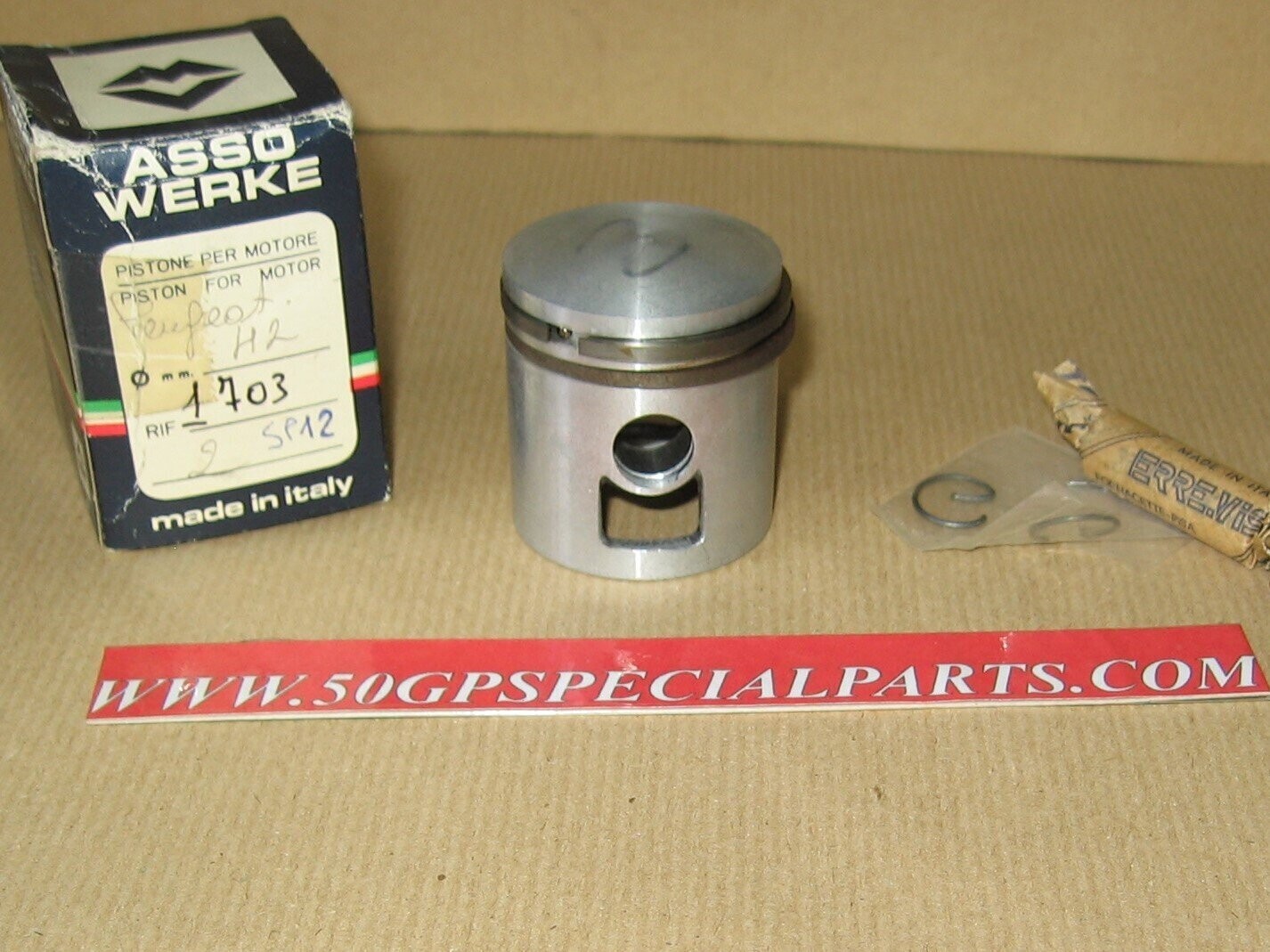 PEUGEOT 50cc. 101-102 PISTONE D. 42 CILINDRO CROMATO