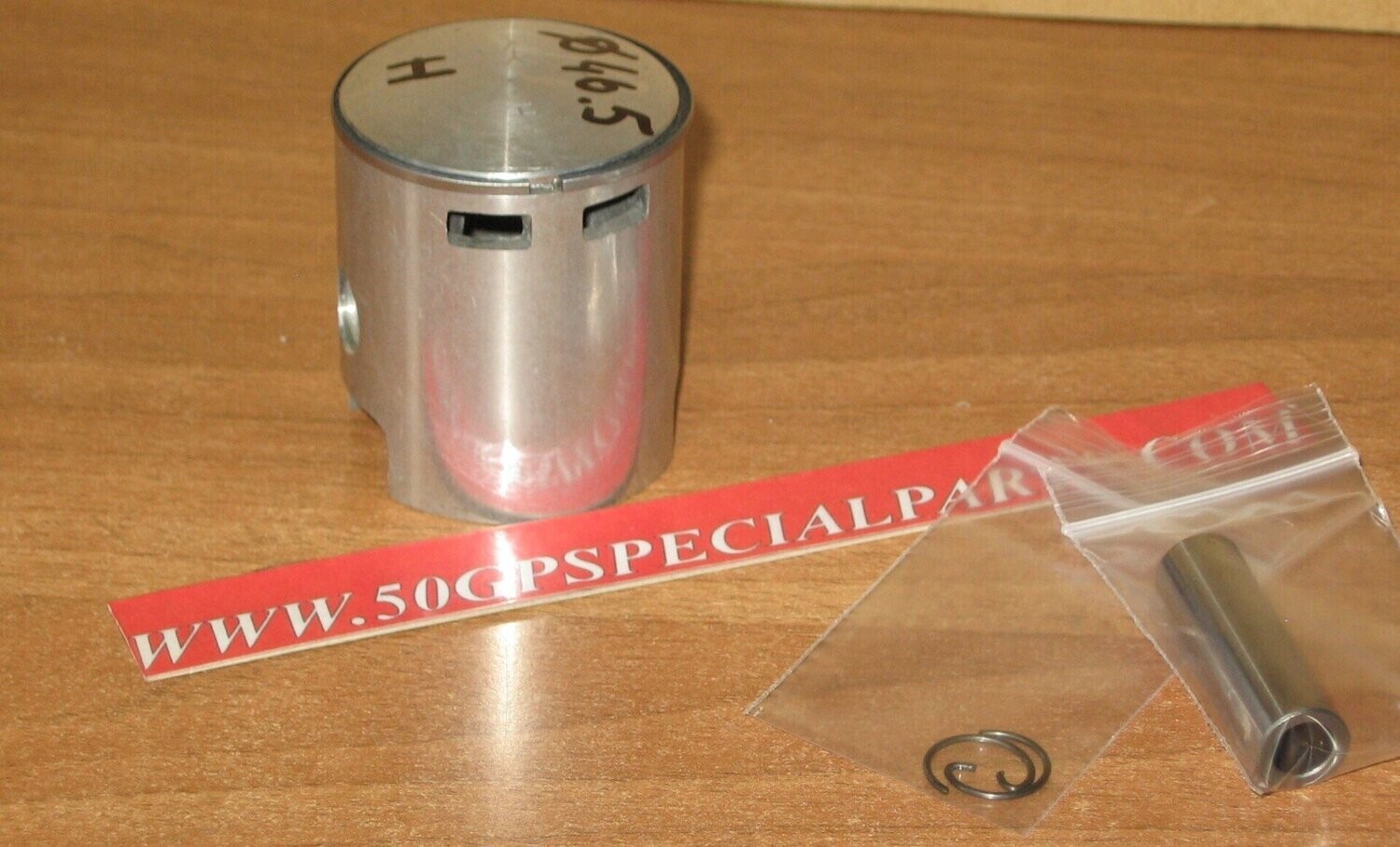 MINARELLI P6-K6 75 RIEJU GILARDONI PISTONE SPINOTTO 12 MONOFASCIA D.46,5 LETTERA H
