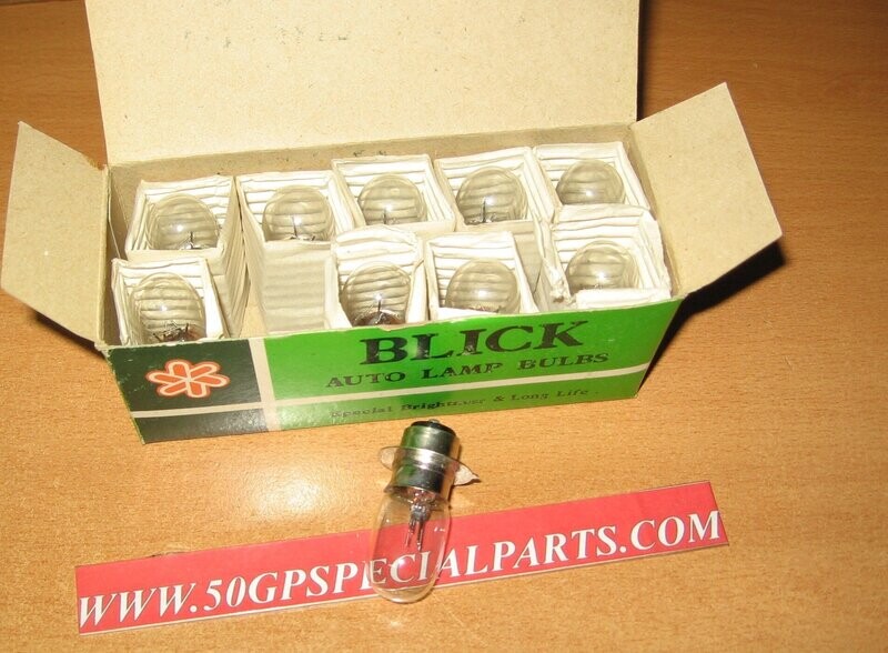 LAMPADINA BLICK A2749 PX15D 12V 18/18 W SCATOLA N.10PZ.