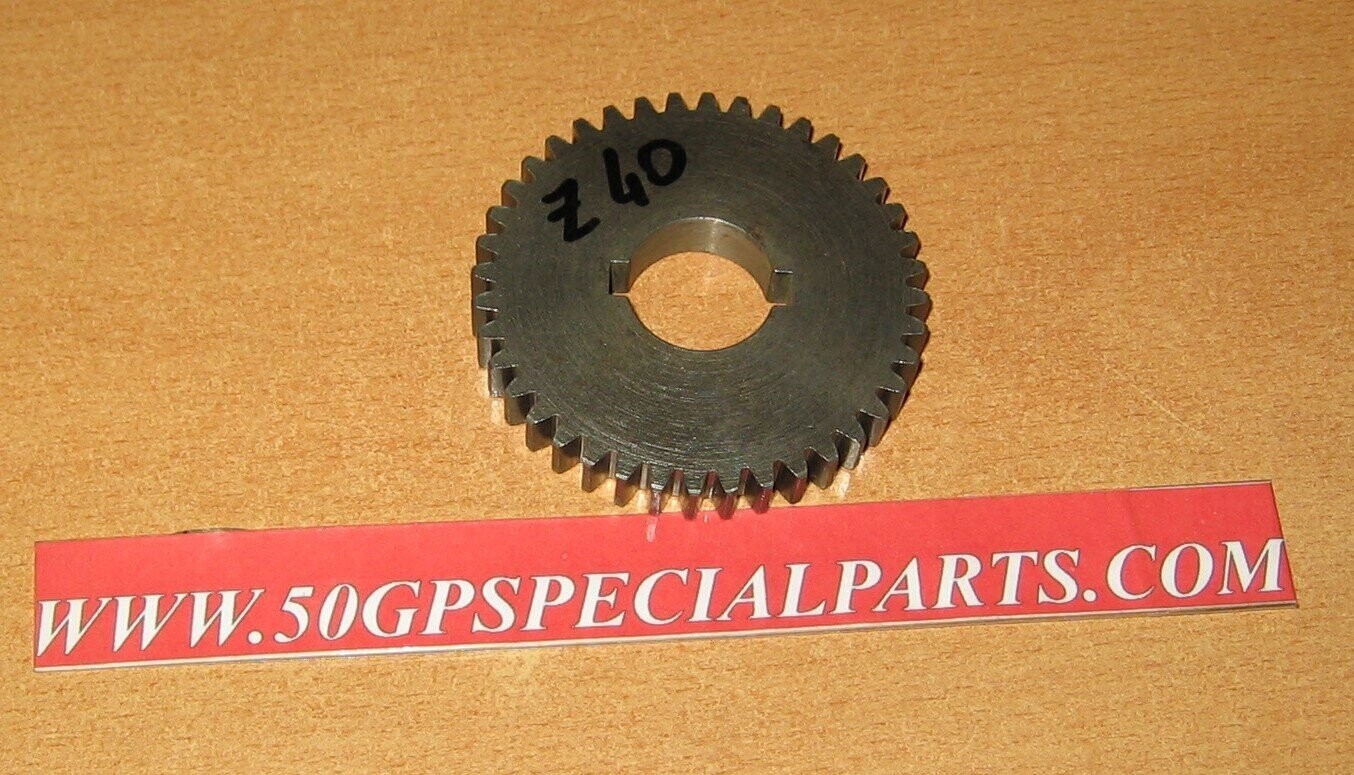 GARELLI 50cc.2T. MODELLO M MONOMARCIA  INGRANAGGIO Z40 ALBERO SECONDARIO