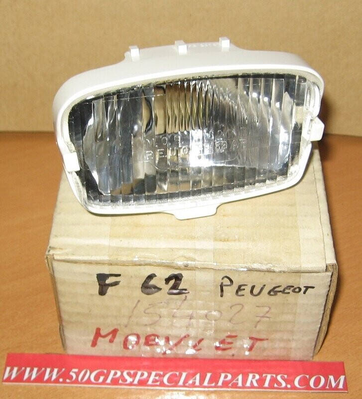 FANALE ANTERIORE MOBYLET  F-62 AR PEUGEOT F-63 AR CORNICE BIANCA