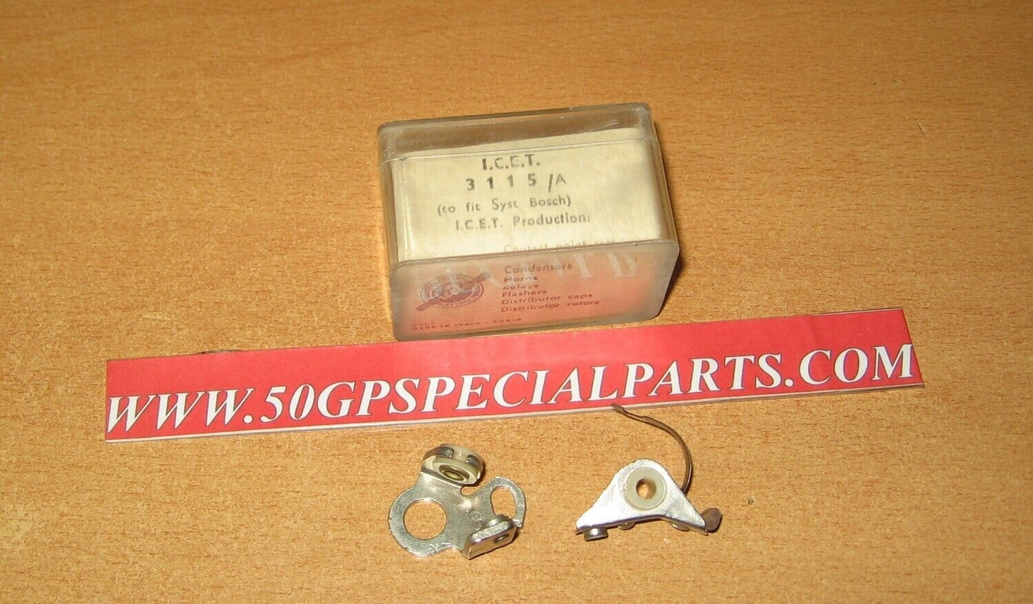 CONTATTI PUNTINE  I.C.E.T. 3115/A
MINARELLI BENELLI DUCATI MV ECC...ECC...