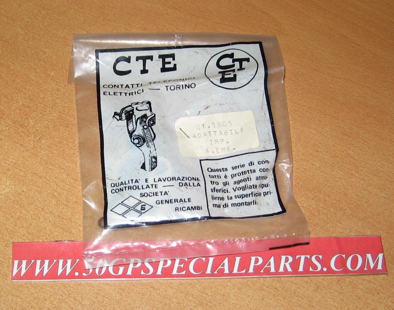 CONTATTI PUNTINE CTE 01.1805
ACME MOTORI