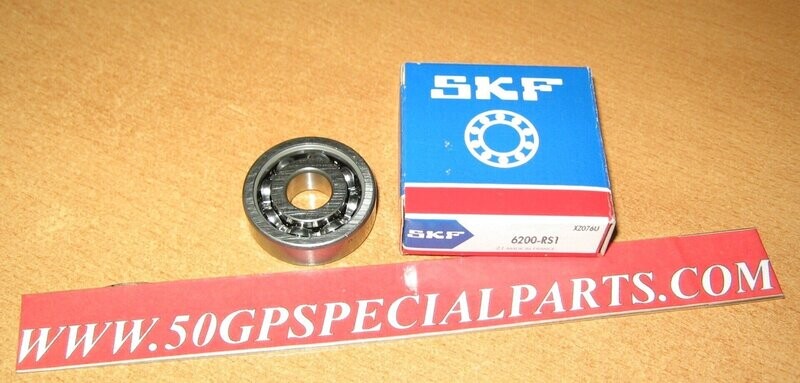 SKF 6200-RS1 CUSCINETTO 10-30-9  SCHERMATO DA UN LATO