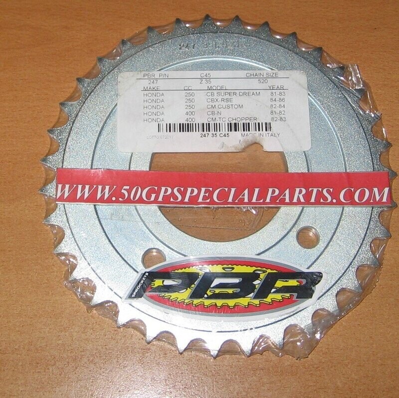 HONDA  250 400 CB CM  CORONA PBR  Z 35 COD. 247
