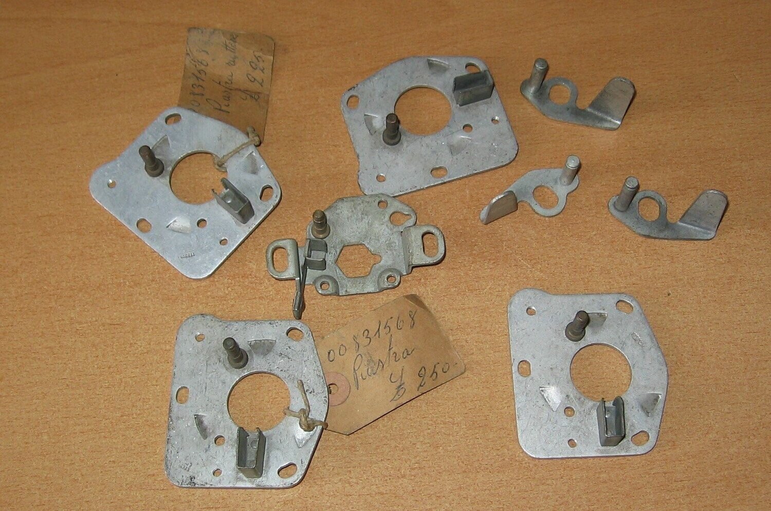 PIASTRE  RUTTORE SET  LAMBRETTA INNOCENTI