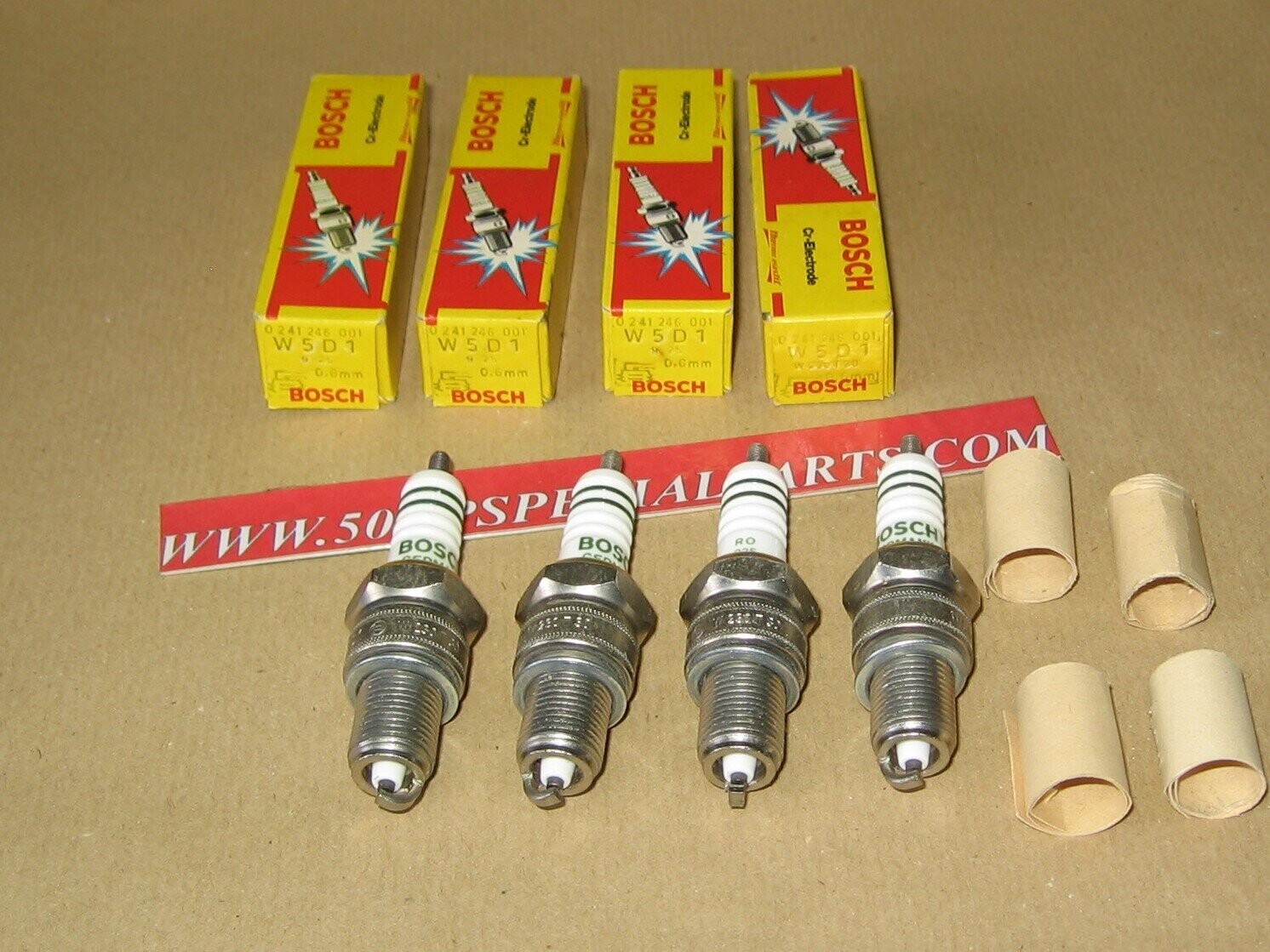 BOSCH  W 5D1 - W 230T30 SET 4 CANDELE