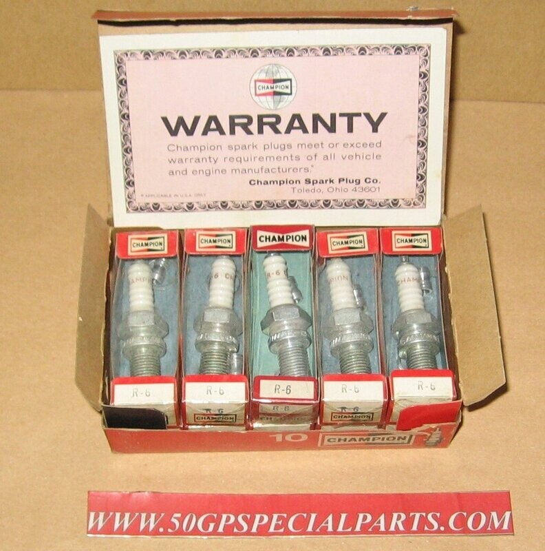CHAMPION R6 CANDELA
N.10 PZ.