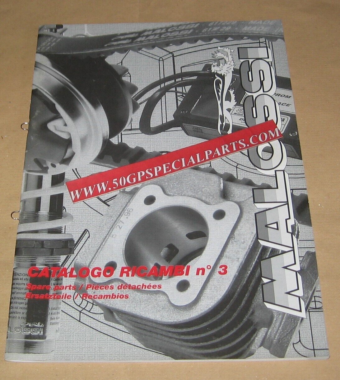 MALOSSI N.3 CATALOGO RICAMBI GENNAIO 2005