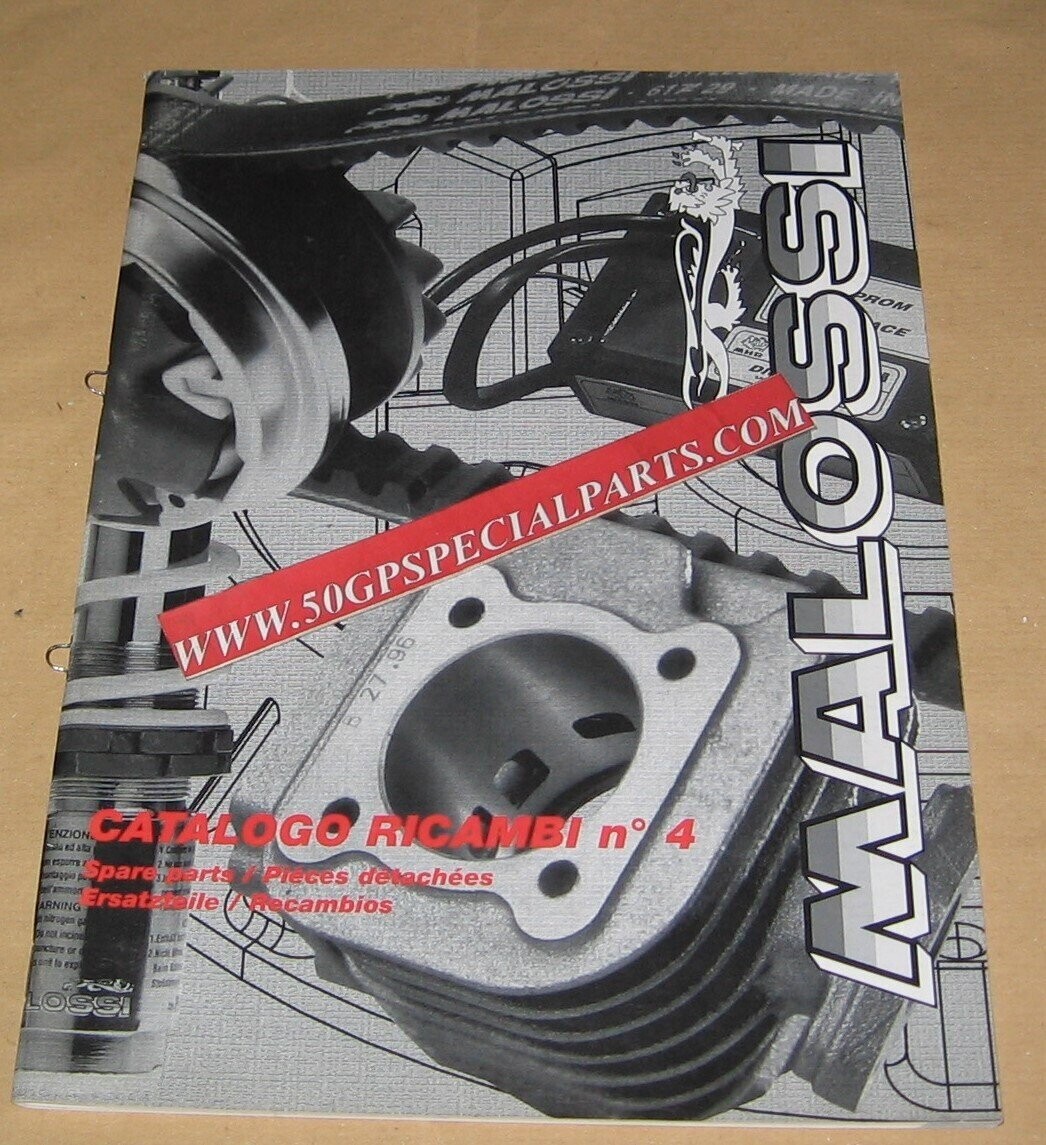 MALOSSI N.4 CATALOGO RICAMBI MARZO 2006