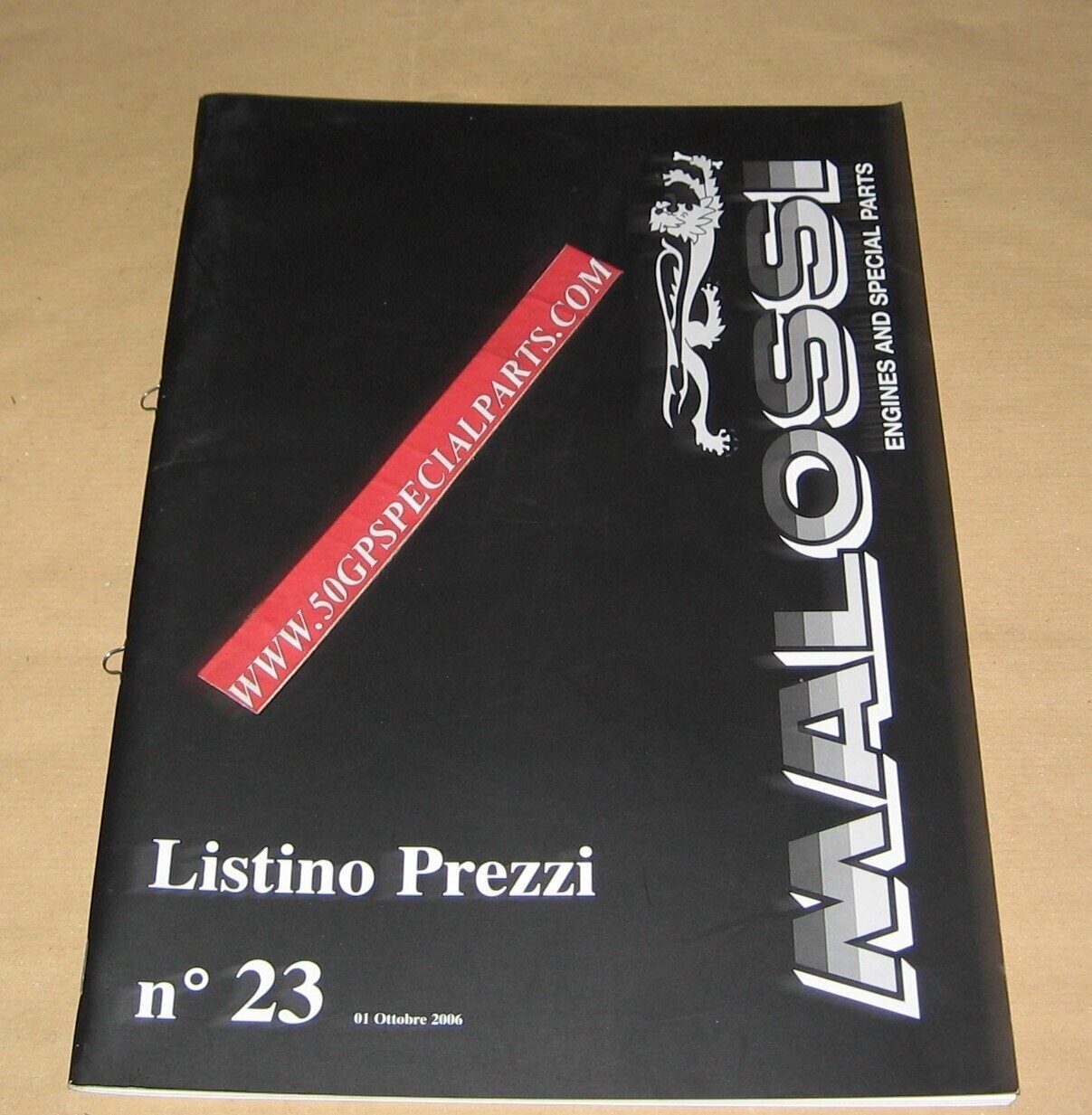 MALOSSI LISTINO PREZZI N.23  2006