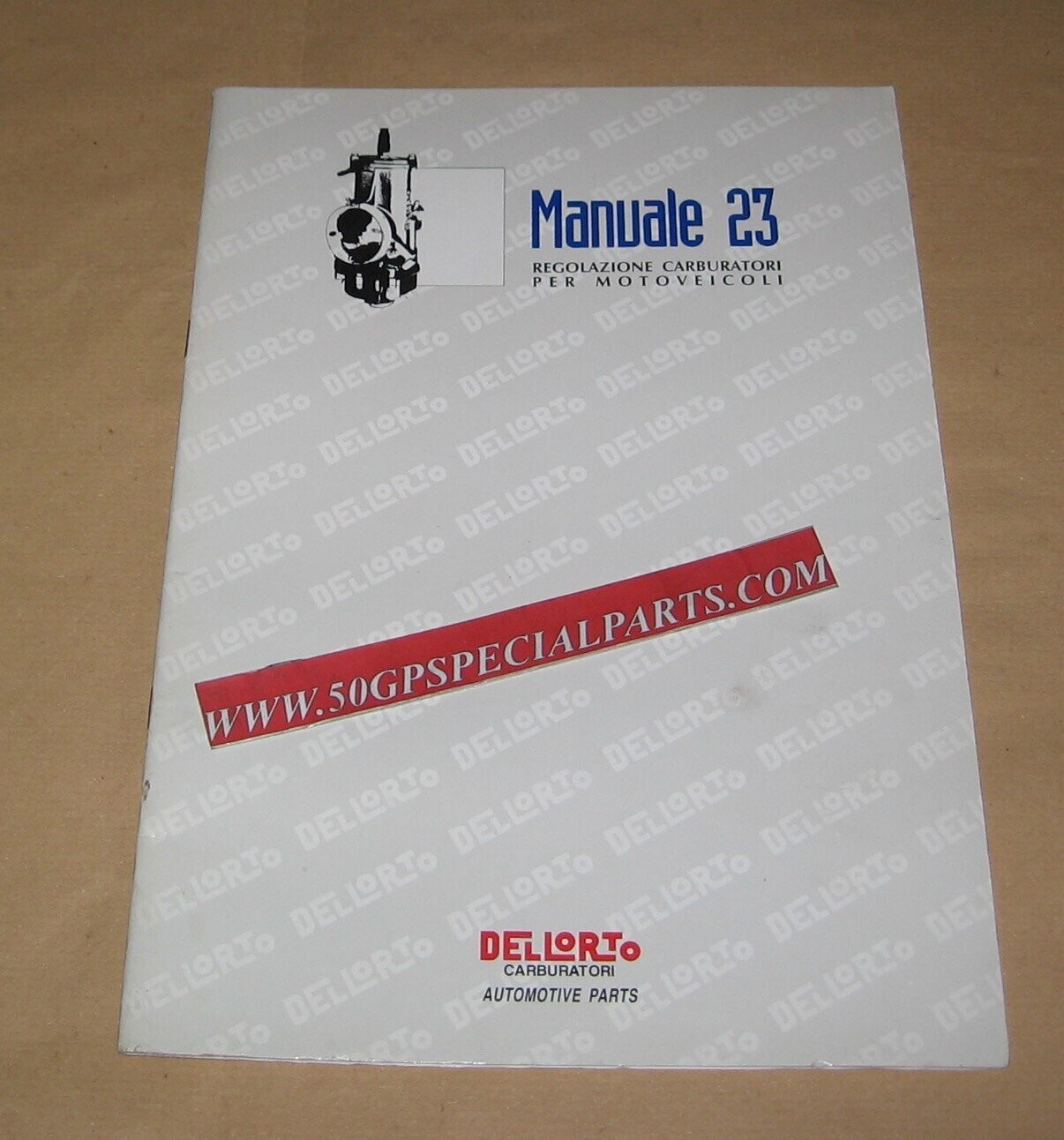 DELLORTO MANUALE 23