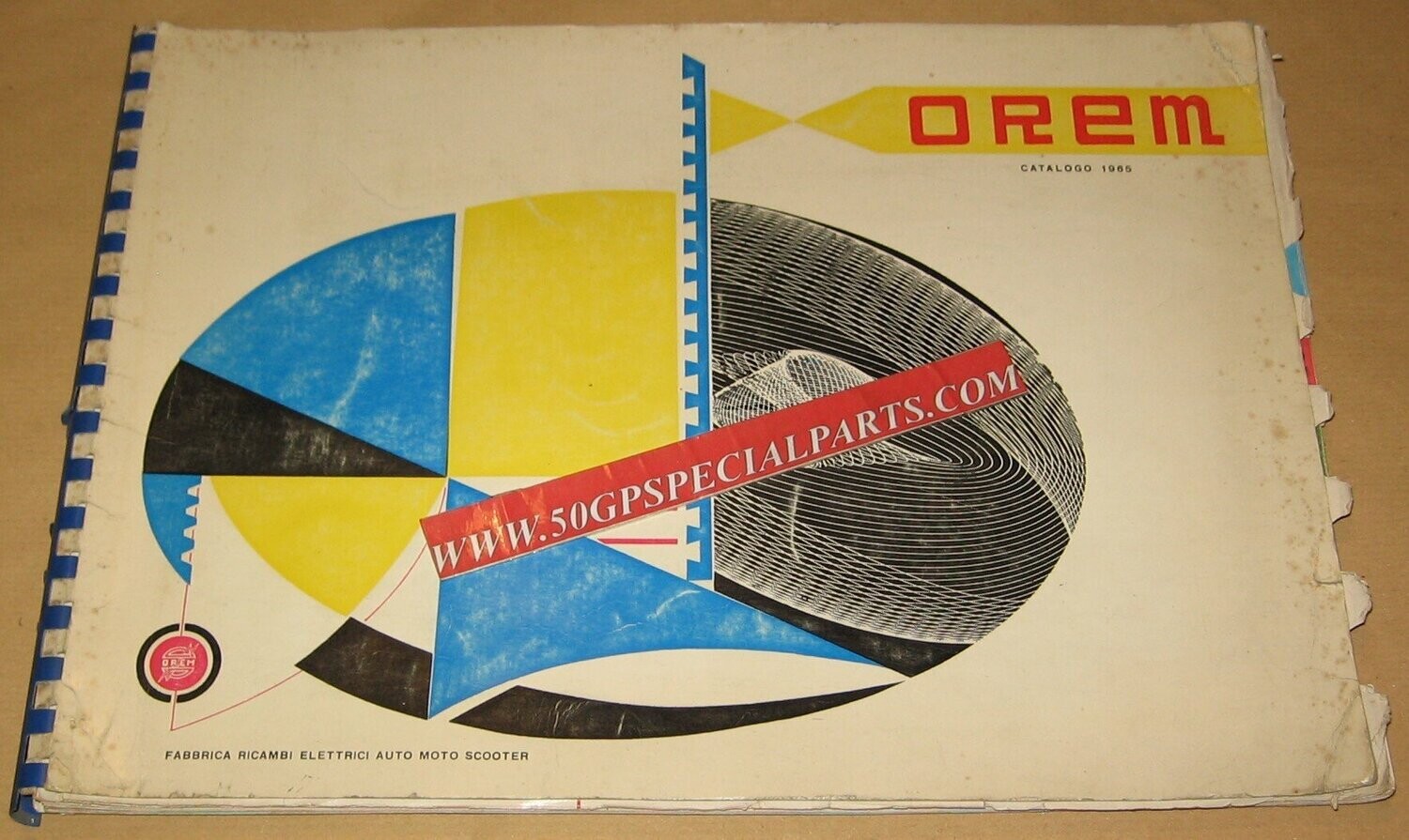 OREM CATALOGO BOBINE  1965