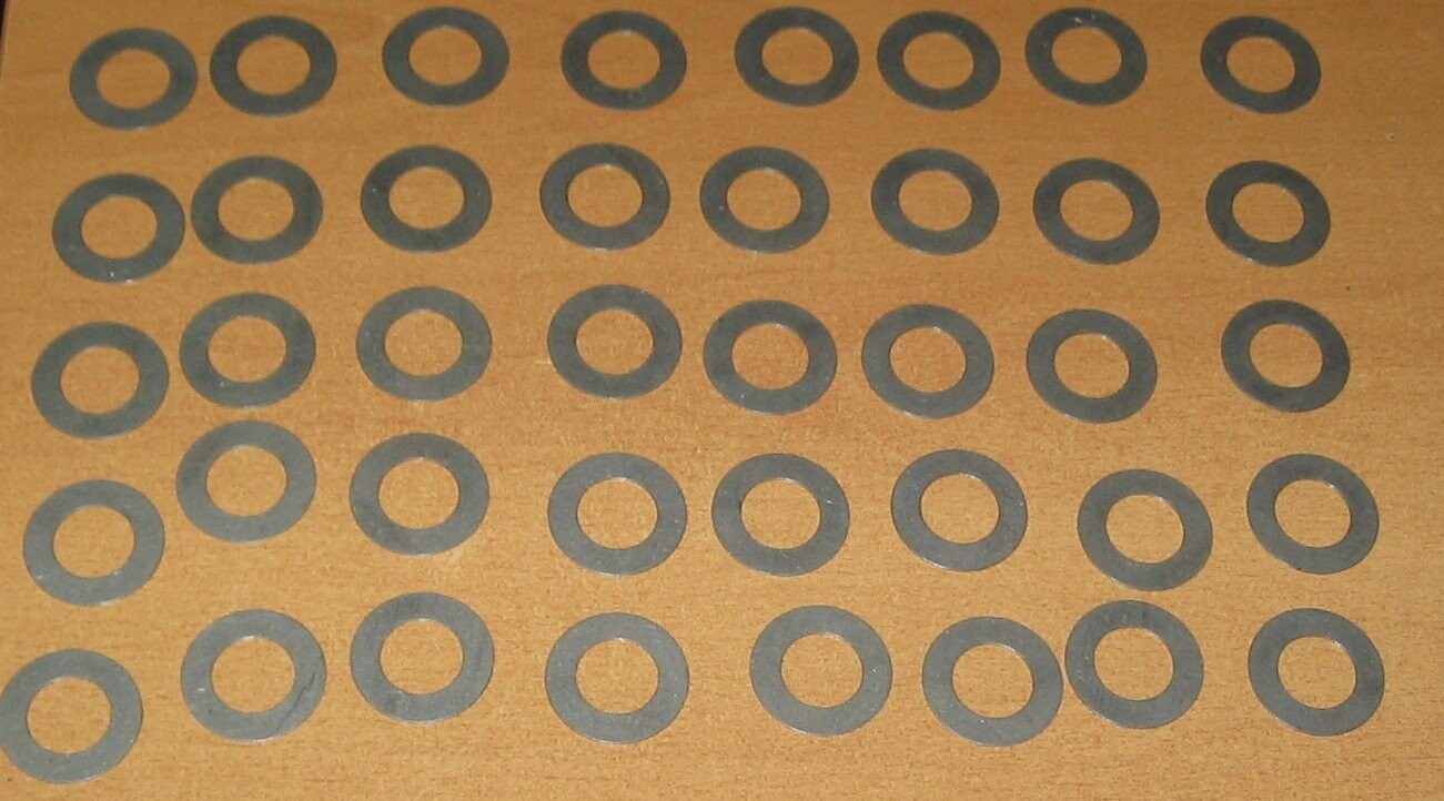 RASAMENTO 17X30X0,6 MINARELLI K6 P6 P4 ? SET 40 PZ