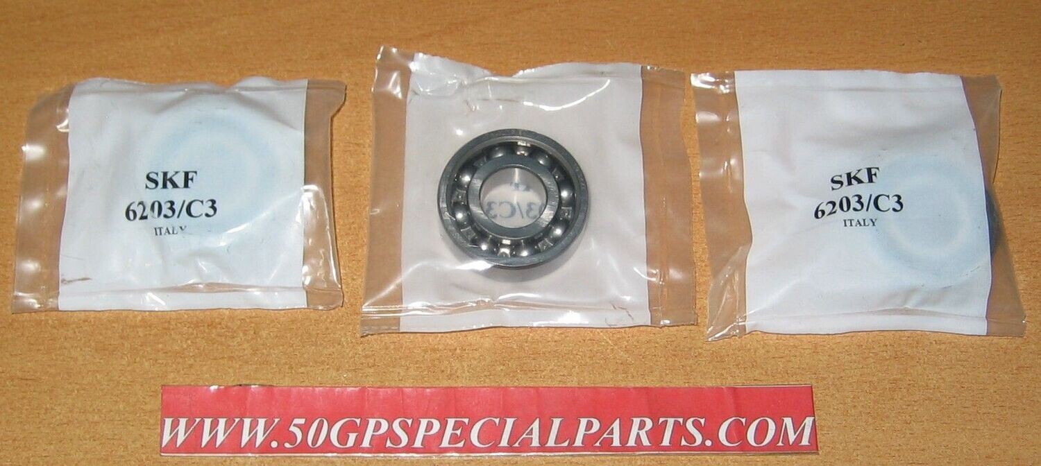 CUSCINETTI BANCO SKF 6203/C3 MINARELLI P6/ CORSA CORTA N.3