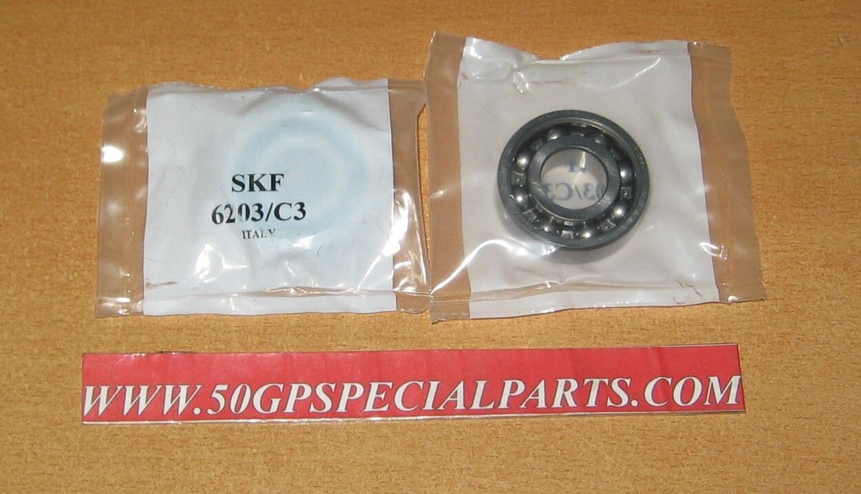 CUSCINETTI BANCO SKF 6203/C3 MINARELLI P6-P4R  COPPIA