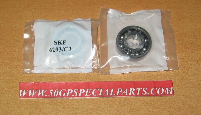 CUSCINETTI BANCO SKF 6203/C3 MINARELLI P6-P4R  COPPIA