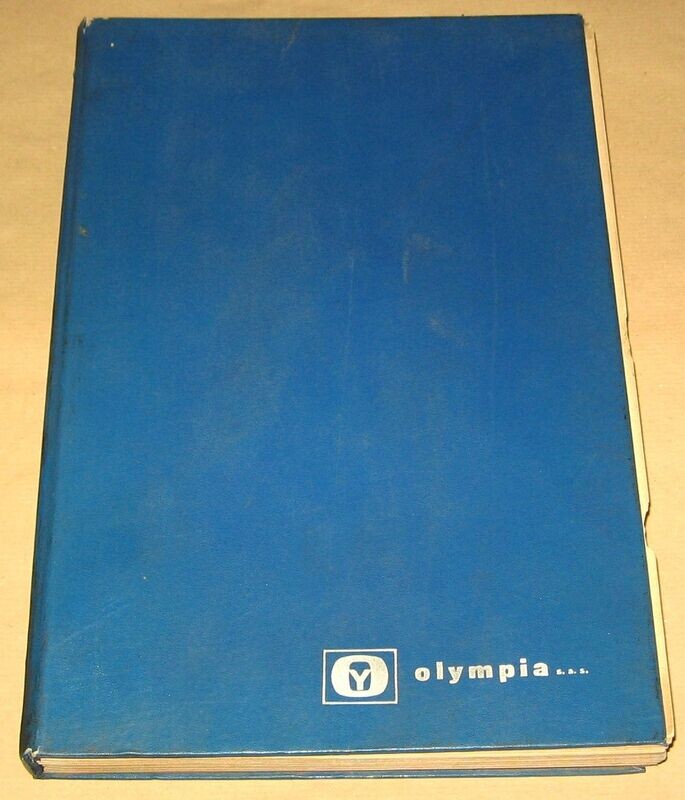 PIAGGIO VESPA INNOCENTI LAMBRETTA CATALOGO N.5 RICAMBI OLYMPIA