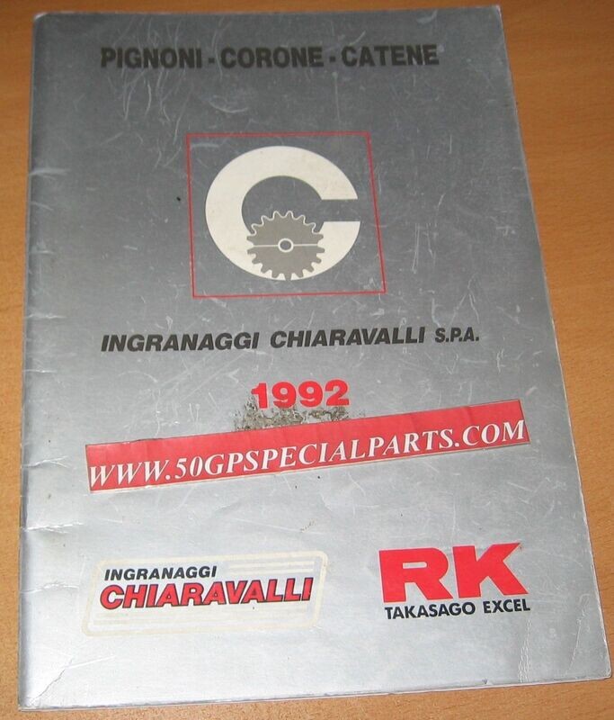 CHIARAVALLI CATALOGO CORONE PIGNONI 1992