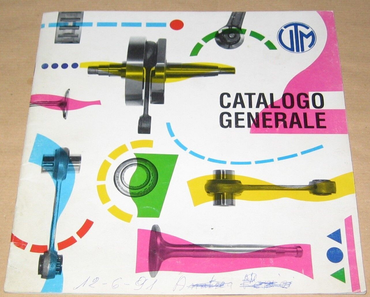UTM CATALOGO BIELLE GABBIE RULLI VALVOLE TESTA
