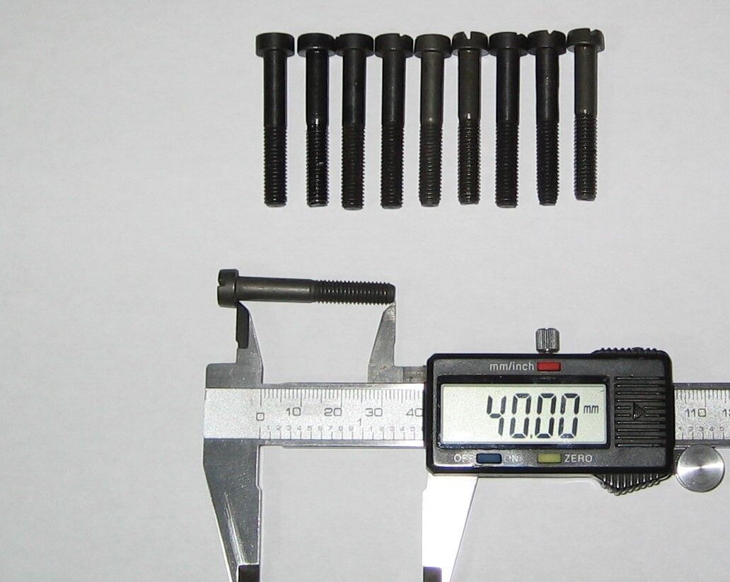 VITI MOTOTE FRANCO MORINI 6X40mm.