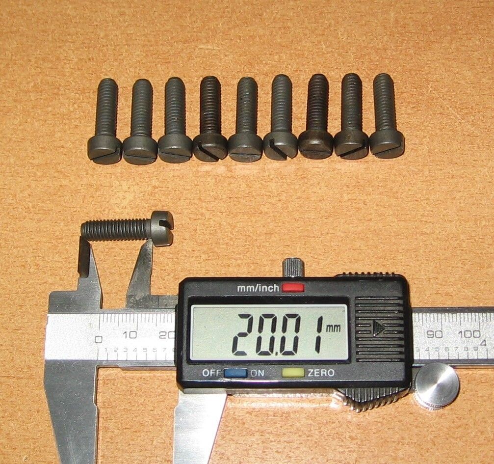 VITI MOTORE  F. MORINI 6x20 mm