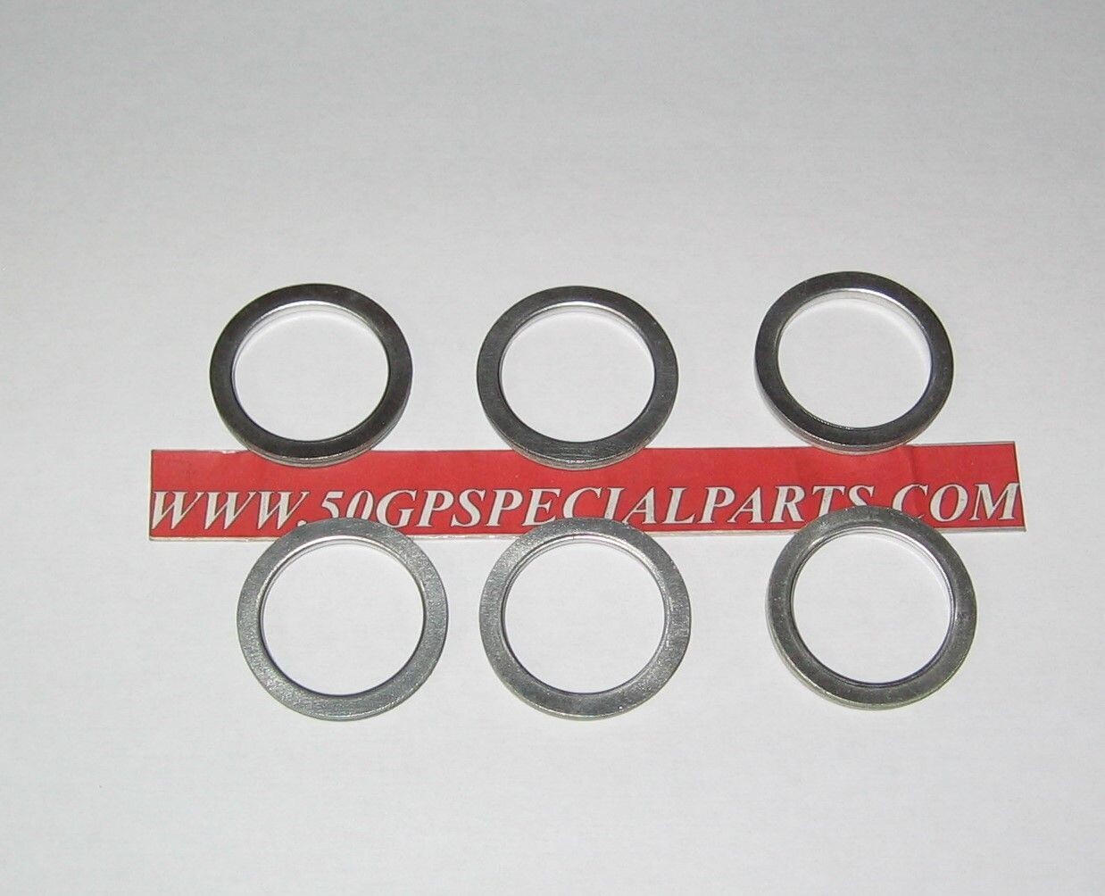GUARNIZIONI SCARICO D.30X39,5X SP.4  N.6PZ.