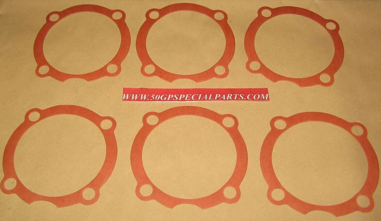 MOTO GUZZI 500 ERCOLE AVVIAMENTO ELETTRICO GUARNIZIONE BASE CILINDRO N.6 PZ.