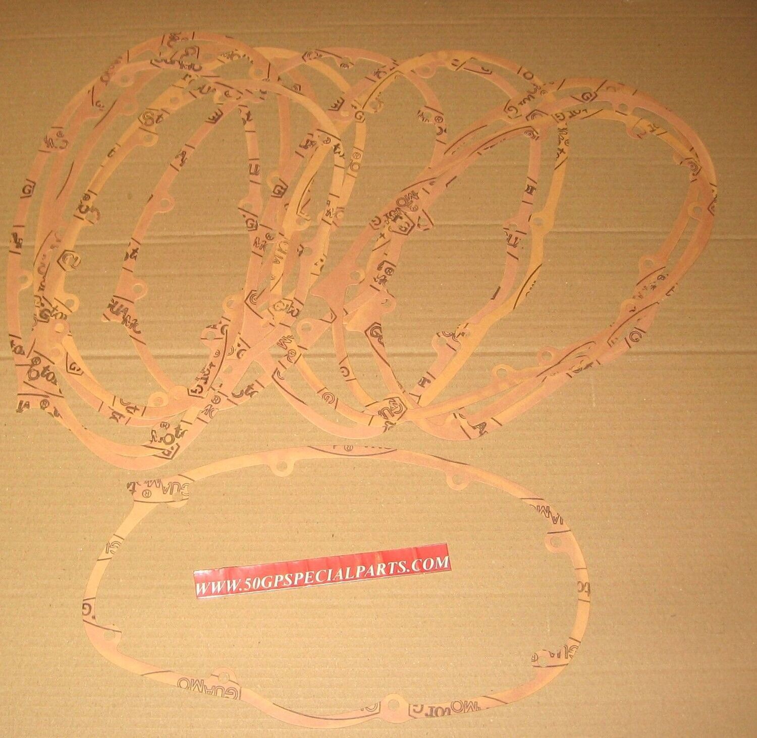 MV 250cc. 4T. BICIL. 
GUARNIZIONE CARTER FRIZIONE N.12 PZ.
