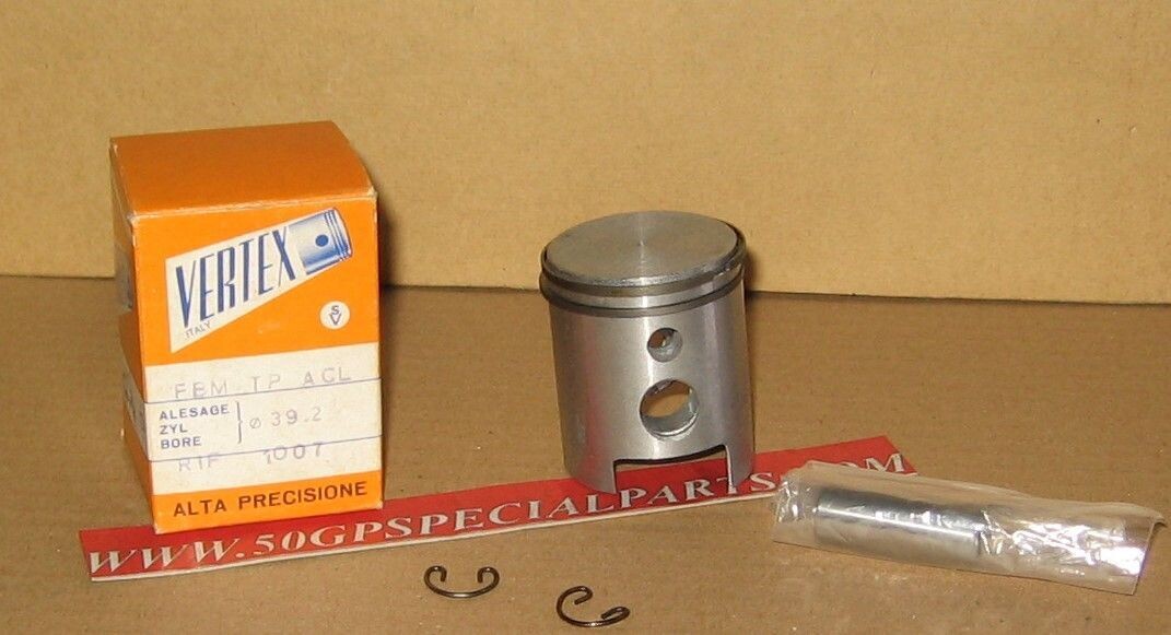 MINARELLI P6 P4 PISTONE VERTEX D. 39,2 TESTA PIATTA 2 SEGMENTI