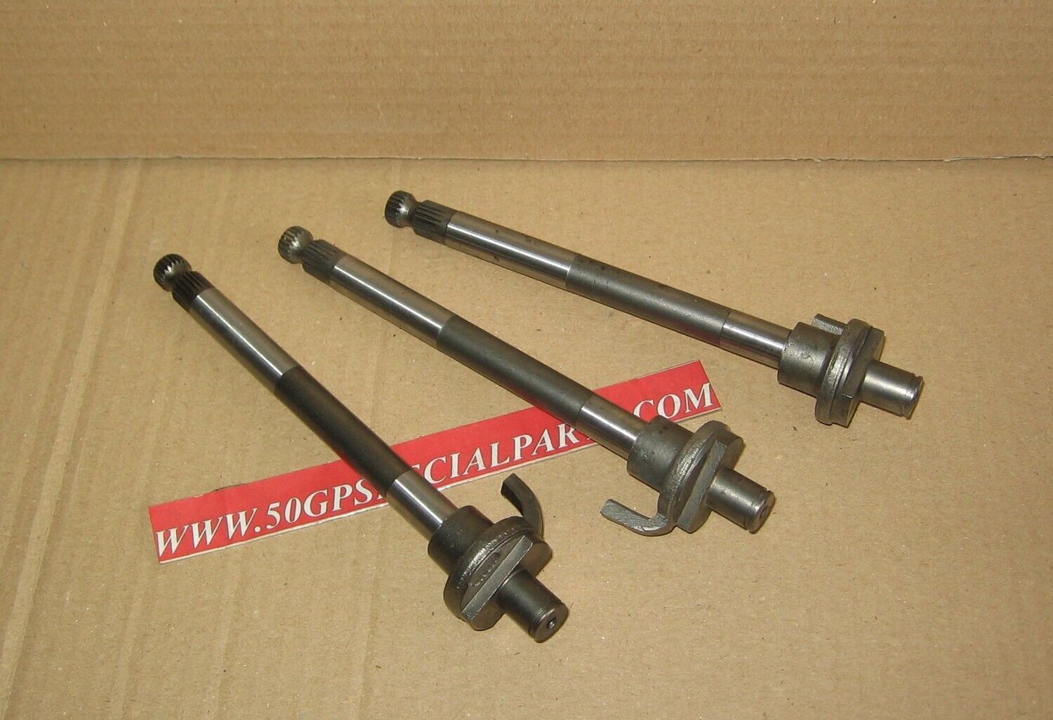 ALBERO SELETTORE CAMBIO MINARELLI MR6 75 80 RIEJU SET N.3PZ