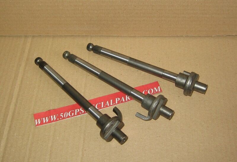 ALBERO SELETTORE CAMBIO MINARELLI MR6 75 80 RIEJU SET N.3PZ