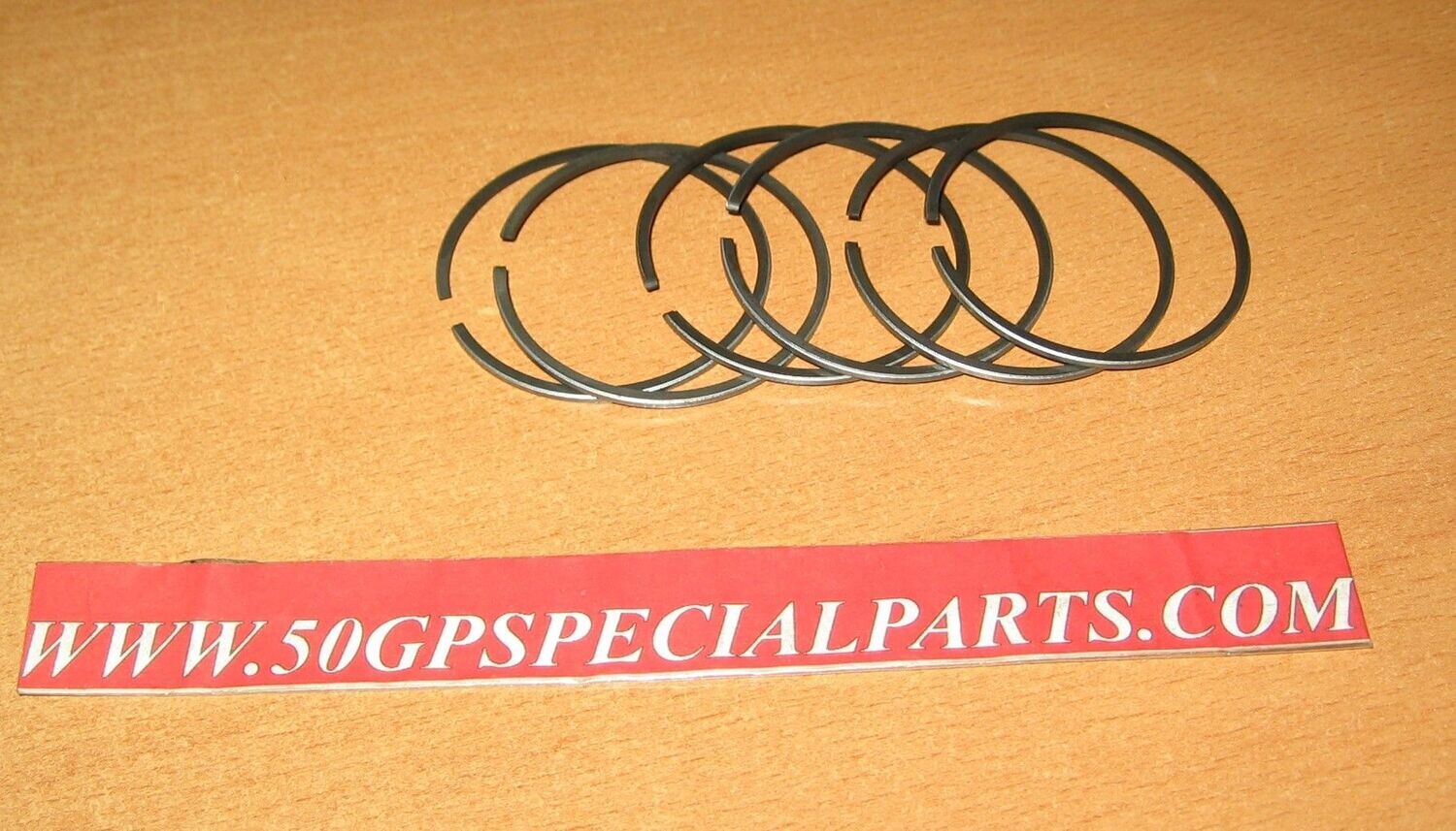 SEGMENTI SPECIALI CROMATI S10 D.46,5 MINARELLI MR6 75cc RIEJU LAMELLARE  SET 6 PZ