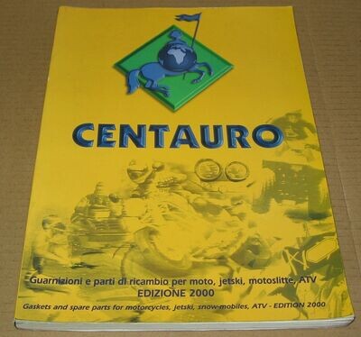 CENTAURO GUARNIZIONI CATALOGO EDIZIONE 2000