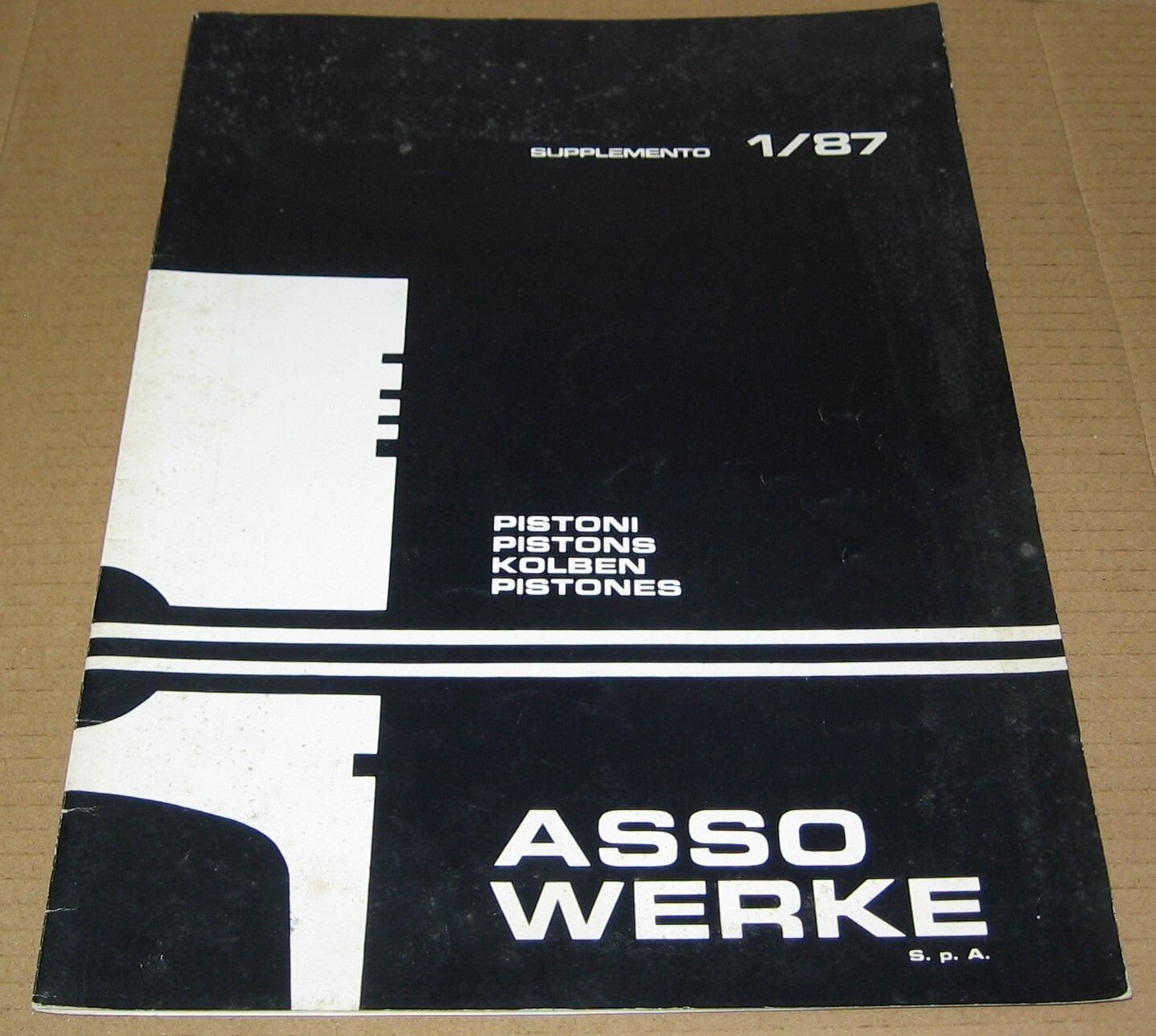 ASSO WERKE SUPPLEMENTO CATALOGO 1/87