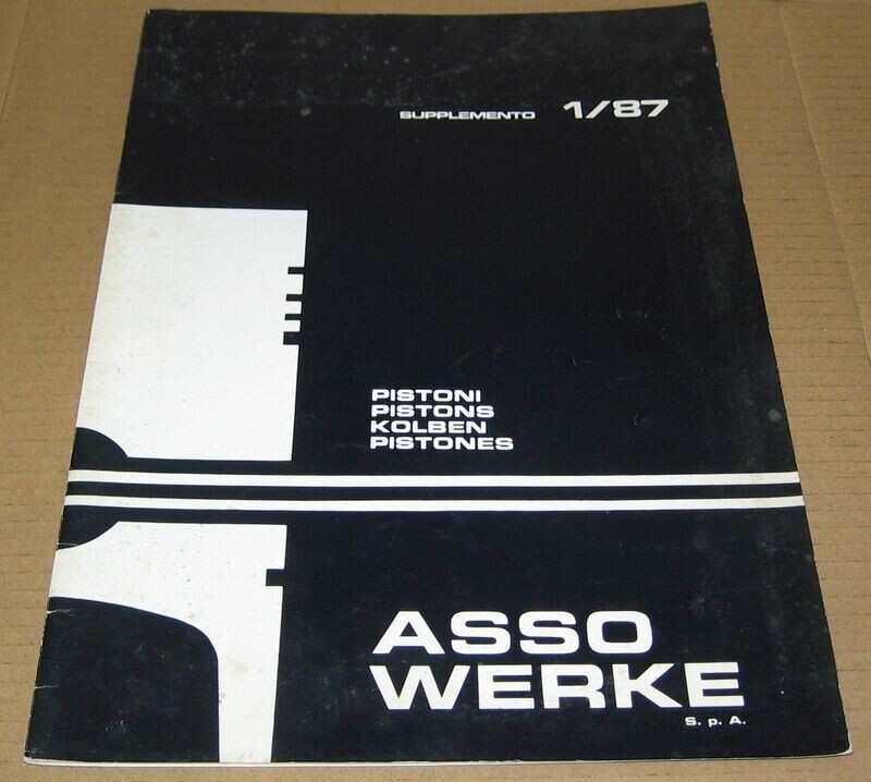 ASSO WERKE SUPPLEMENTO CATALOGO 1/87