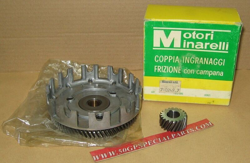 COPPIA INGRANAGGI TRASMISSIONE FRIZIONE CON CAMPANA 20-71