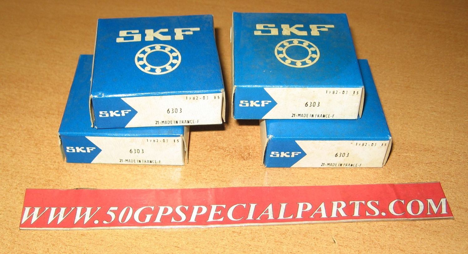 SKF 6303  CUSCINETTO 17X47X14 OFFERTA n.4 pz.