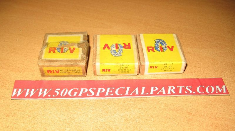 RIV EL 17 16003 CUSCINETTO  17X35X8 ​MOTOM GARELLI DUCATI SACHS ECC.. OFFERTA n.3 pz.
