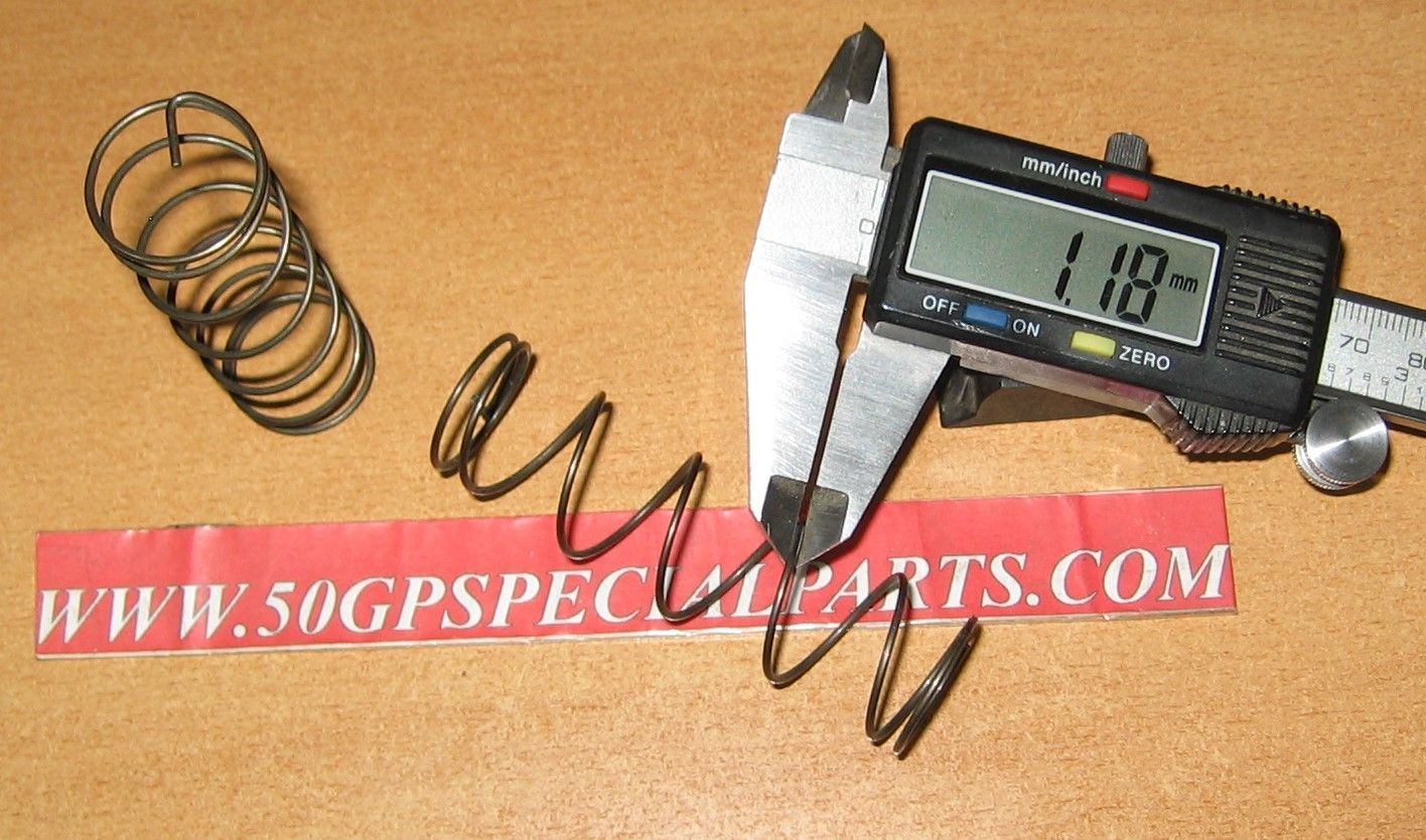 MOLLA VALVOLA GAS  DELLORTO VHB SET N.2PZ