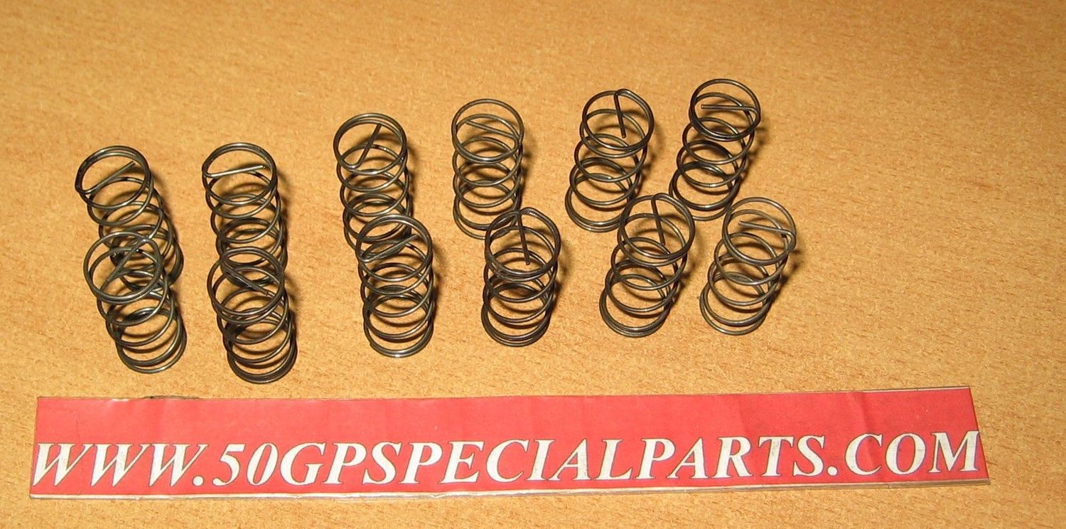MOLLA RICHIAMO VALVOLA GAS  DELLORTO SHA 14/12 -15/15     SET N.12 pz.