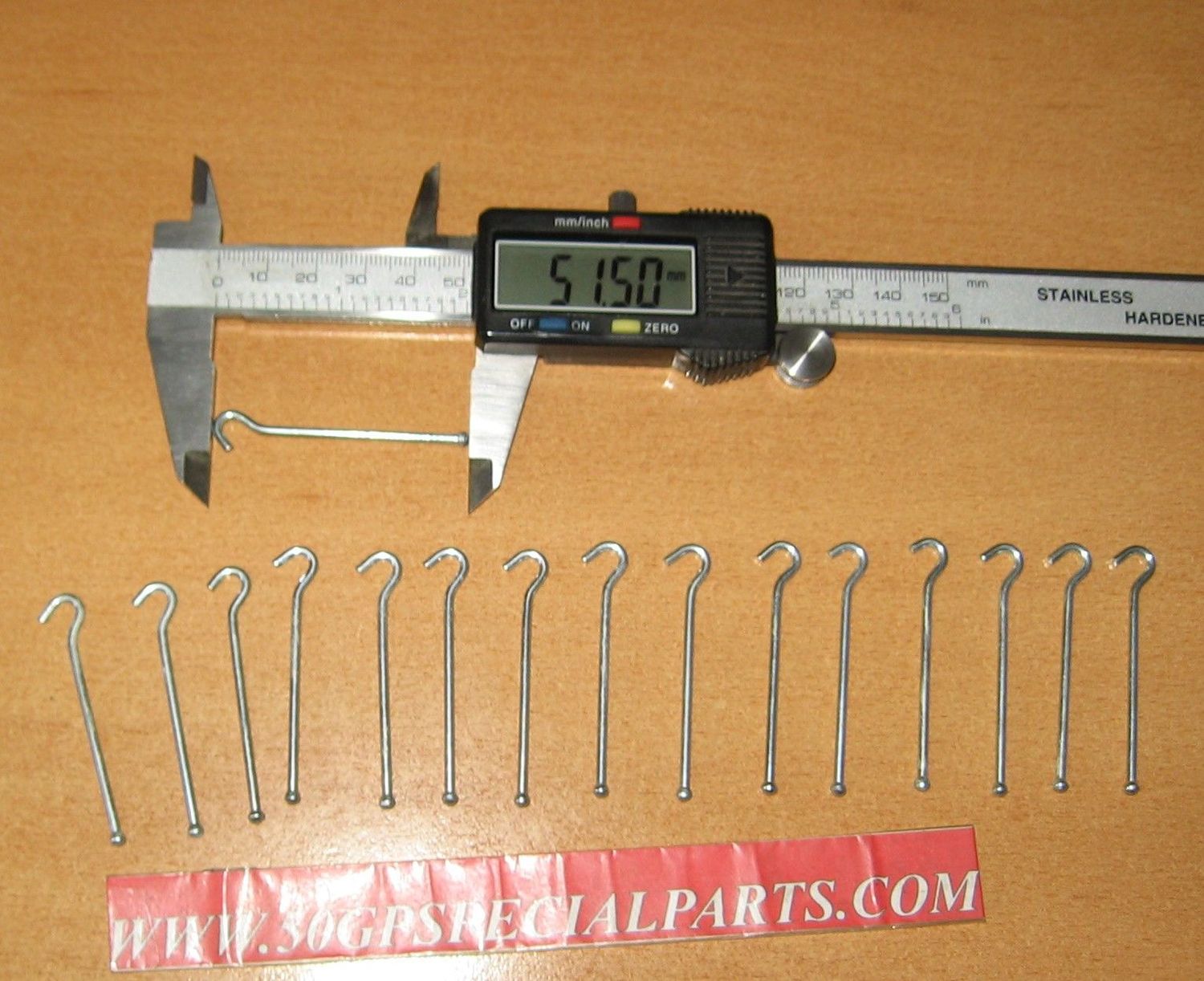 ASTA CON GANCIO DELLORTO SET 16 PZ.