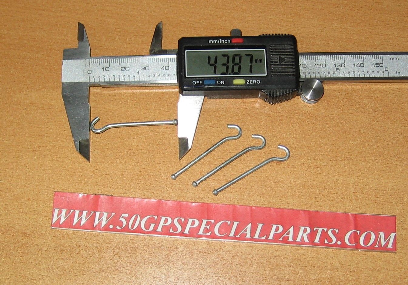 ASTA CON GANCIO DELLORTO SET 4 PZ.