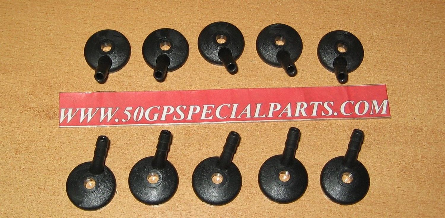 PIPETTA RACCORDO TUBO BENZINA SHA 14 15 16 SET N.10PZ